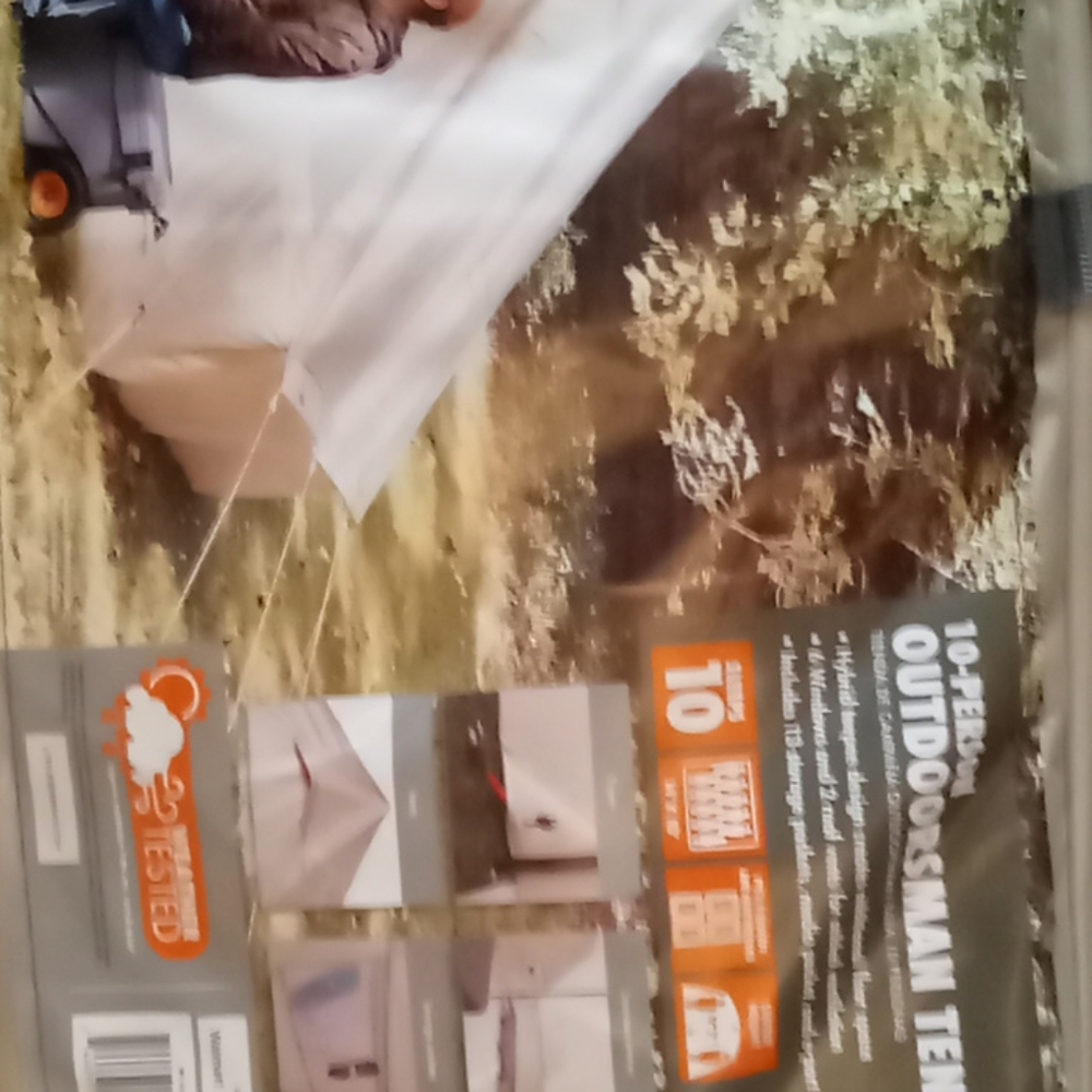 A bran new 10 men tent